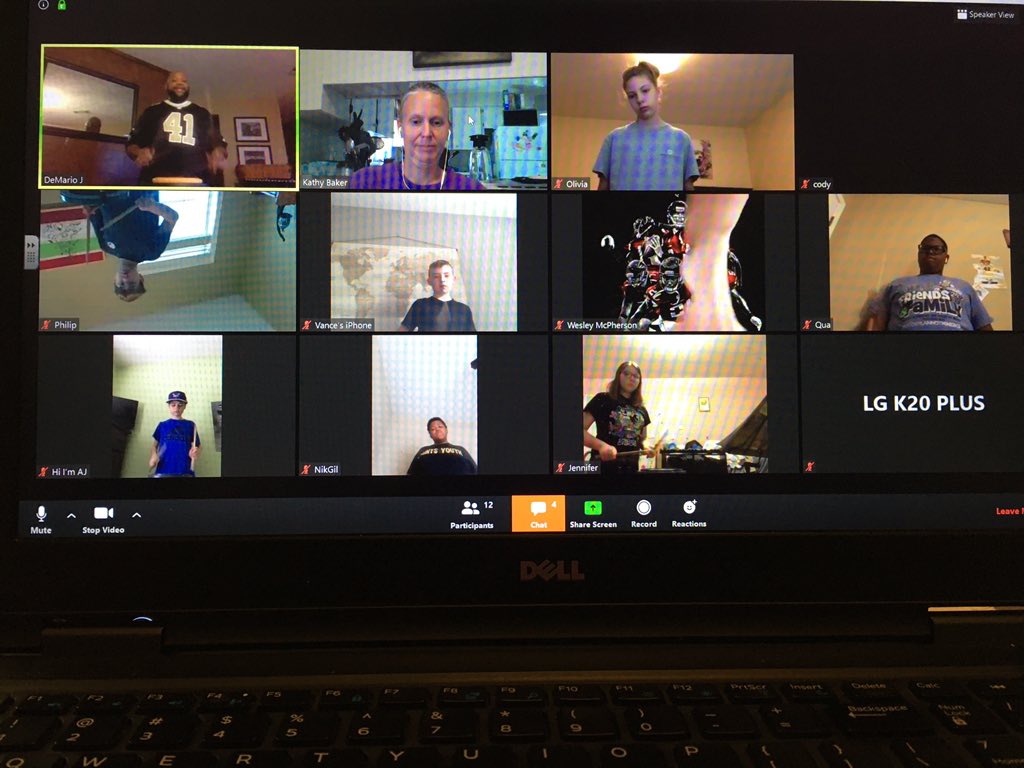 So much fun joining Mr. Jefferson and <a href="/ArmstrongBand/">Armstrong Band</a> percussion for their Zoom classes today.  Students, keep having fun making music!! <a href="/StarkvilleSD/">Starkville Schools</a> @AMSjackets