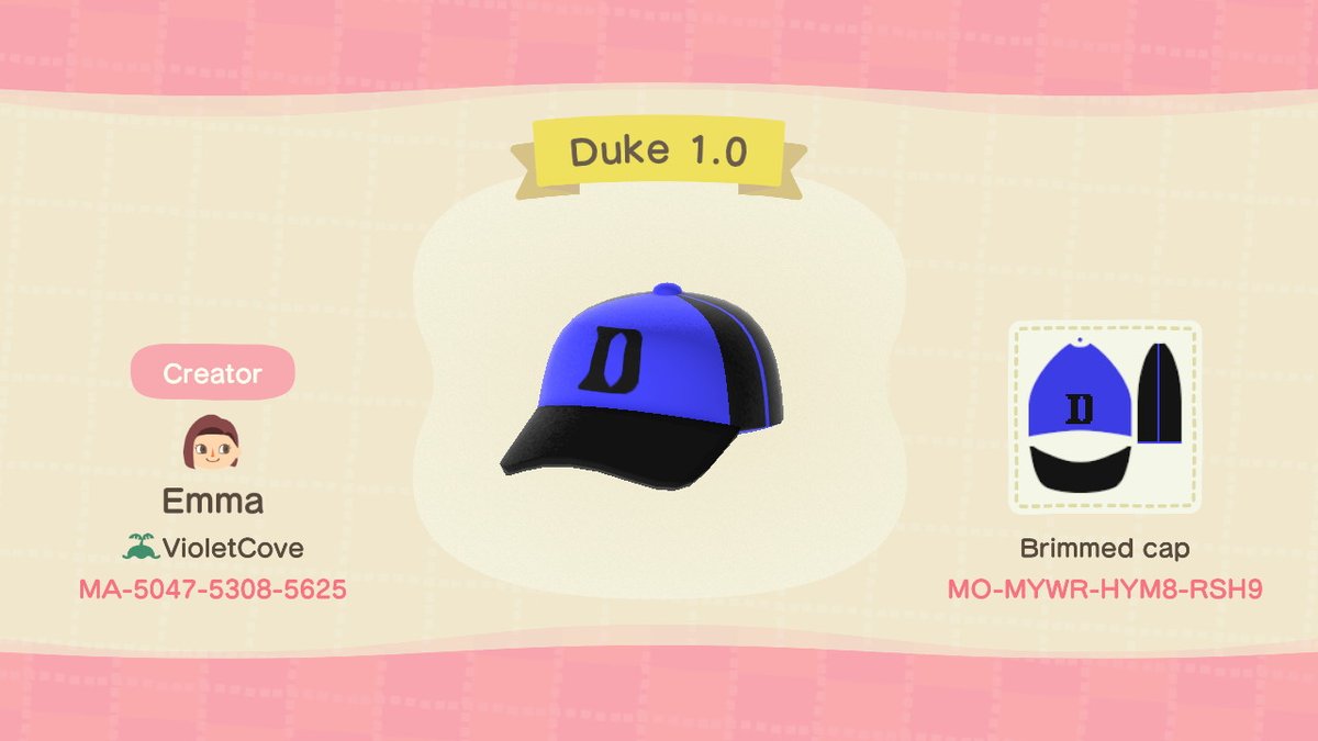 somewhatdamagd's tweet photo. For any basketball fans out there #duke #AnimalCrossing #ACNH #NintendoSwitch https://t.co/UH1yE6YxL6