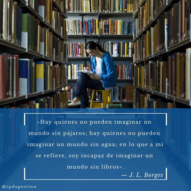Soy incapaz de imaginar un mundo sin libros. #DíaDeLaLenguaEspañola #DíaInternacionalDelLibro2020 #YoMeQuedoEnCasaLeyendo