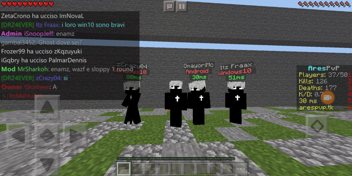 mcpeDRZ's tweet photo. ♦️ Clan Battle ♦️ 23/04/2020

🔷 DreamerZ 7 - 2 DiosPvP 🔷
🔹 Formazione : 4vs4 - 2win10 2pe
🔹 Server : AresPvP

 ⭐️STAR PLAYER⭐️ : ImBlackGoDz + OmayoriMC

•> https://t.co/kDOrT5nd90
{💙} @mcpeDRZ https://t.co/KqKZEUASst