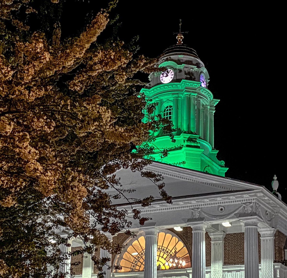 As we continue to celebrate the 50th anniversary of Earth Day, City Hall will be illuminated in green. 

Stay safe, healthy, and green, Milford!