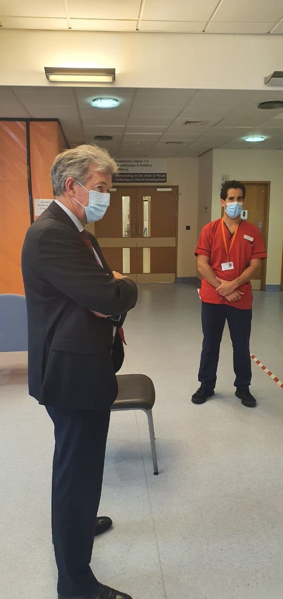 It makes me proud every week to hear the 8pm applause for our healthcare workers and today was no exception. Earlier, I saw their hard work first hand when I visited the new UTC at the hospital. A huge thanks goes to our dedicated healthcare professionals keeping our Island safe