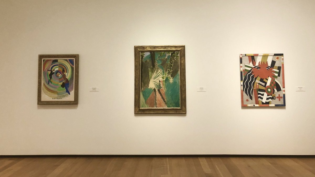 All of the works were made between just 1910 and 1916. They include some of the first abstractions ever made as well as canvases by artists who were tempted by abstraction but never quite took the plunge.