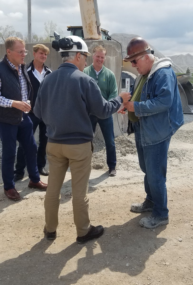 LinwoodMining's tweet photo. Today we wished Mike Almandinger the best after 47 years of service to Linwood. We planned a grand send-off for a wonderful employee! https://t.co/ORi82pDBok