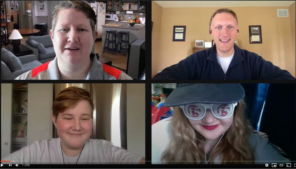 jasonrahm's tweet image. Offsprings 3.0 and 4.0 joined @JohnWagnon and I for a couple minutes at the beginning of our @devcentral live stream this afternoon as part of @F5Networks #BringYourChildToWorkDay. Isn&apos;t tech grand? #CodeConnects