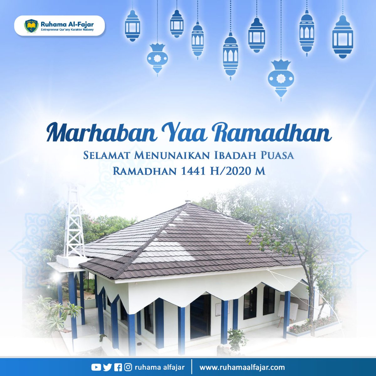 Keluarga Besar PonPes Ruhama Alfajar mengucapkan mohon maaf lahir dan bathin.. Selamat menjalankan ibadah puasa... Salman Alfarisy