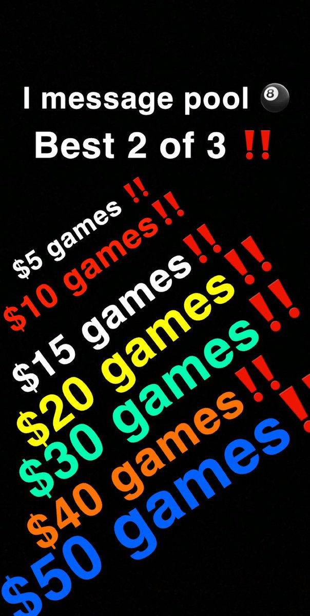 MLD_smith's tweet photo. iMessage Pool 🎱For Cash‼️‼️ #imessagepool https://t.co/6P7K81eBR4