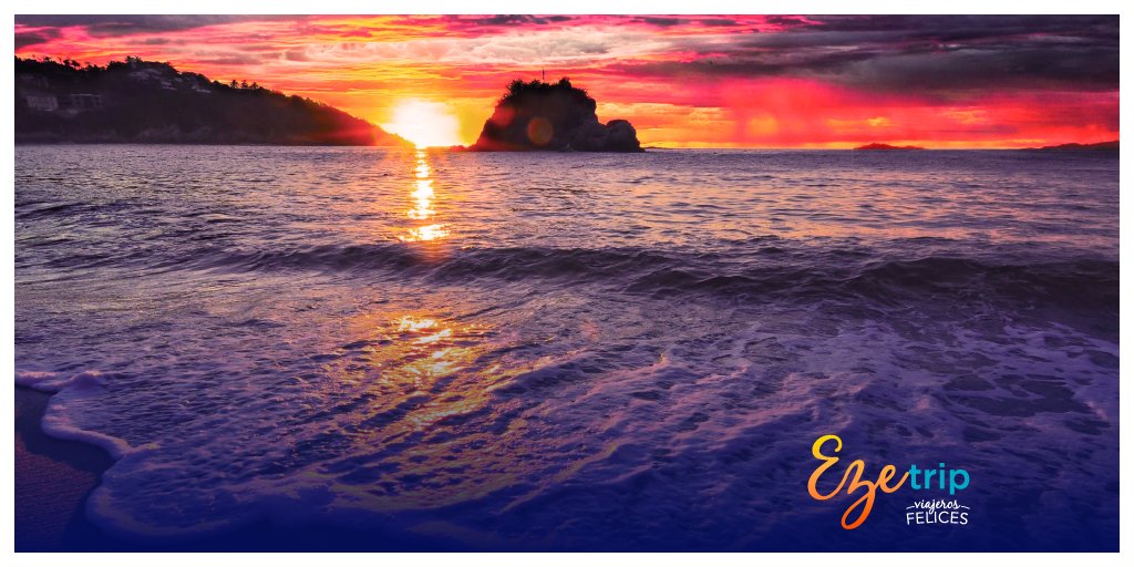 ezetripmx's tweet photo. Atardeceres que extrañamos 💖

#EzePlaces #Huatulco #ProntoVolveremosAViajar https://t.co/Cna8cwTPxX