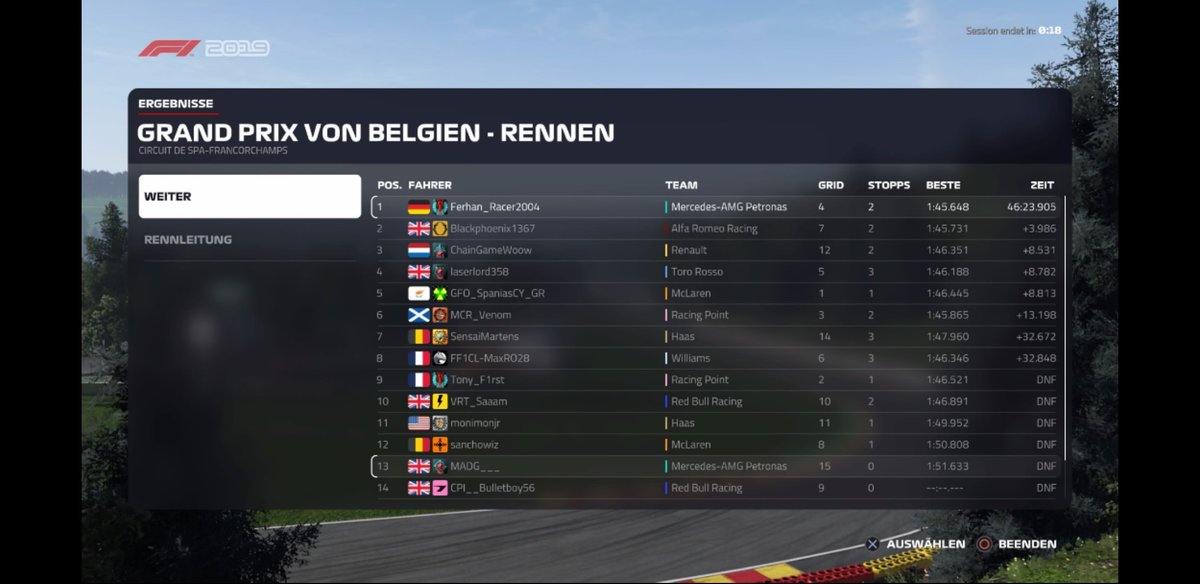 FRL_Ferhan's tweet photo. I'm back with a victory in @SFRps4 i had a great Pace. Had  a long stint withe the hard tyres because the Safety came out 3 times😂 but Yeah i'm happy to win my first race in this league congrats to the Podium 
@BlackPhoenix and chain
@mes_racing 
The Race:https://t.co/gRW75xUf6O https://t.co/9mU645v9uH