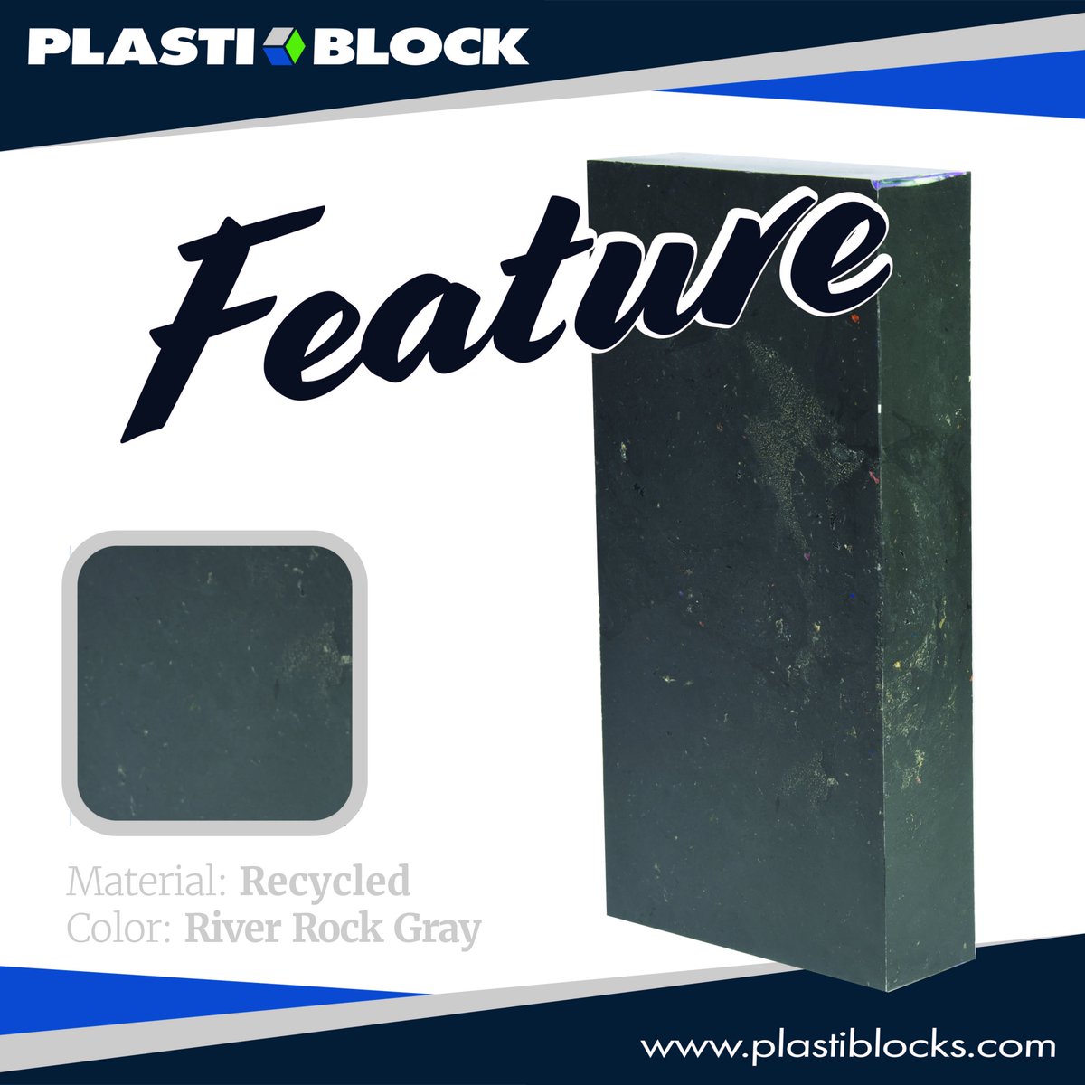 PlastiBlock's tweet photo. Our recycled plastic blocks are made of post-consumer waste plastics 1-7. This particular block has no color additives and is a true representation of what 100% recycled materials looks like!
#SustainablePlastics #CircularEconomy #PreciousPlastics #PlasticWaste #RenewableResource https://t.co/IPAkeqQx2g