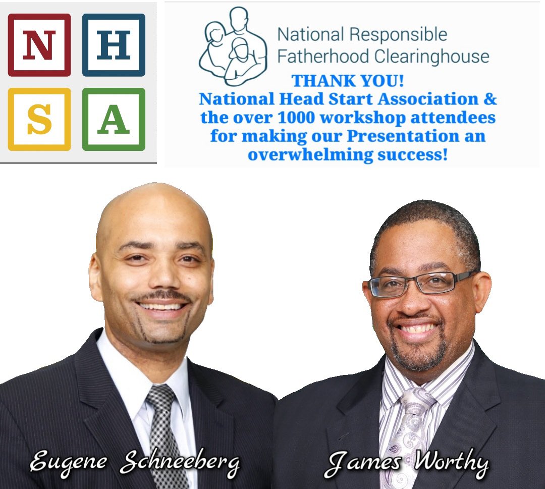 eschneeberg's tweet photo. Grateful for the opportunity to co-lead a Virtual Fatherhood Training Session today with my brother James Worthy with over 1,000 participants. Thanks to the conference team at the National Head Start Association. #FathersForward https://t.co/0GArO604ou