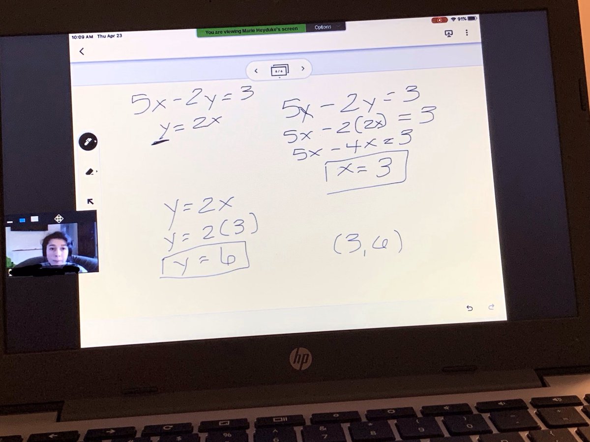 MsHeyduke's tweet photo. Worked on solving systems of equations using the substitution method today #8thgrademath #alwaysfuninmathclass #califonstrong #workinghard https://t.co/hbkR4cnCjx