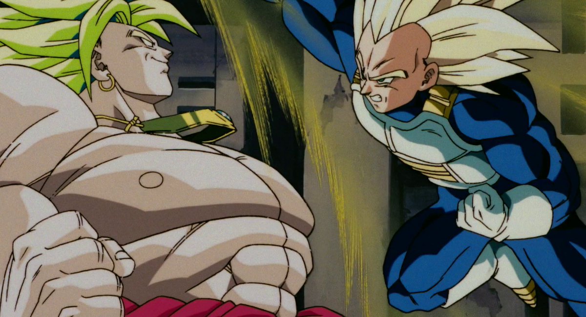 Juanmanuel On Twitter Vegeta ãƒ™ã‚¸ãƒ¼ã‚¿ Vs Broly ãƒ–ãƒ­ãƒªãƒ¼ Movie Dragon Ball Z Broly The Legendary Super Saiyan Saiyajin 1993