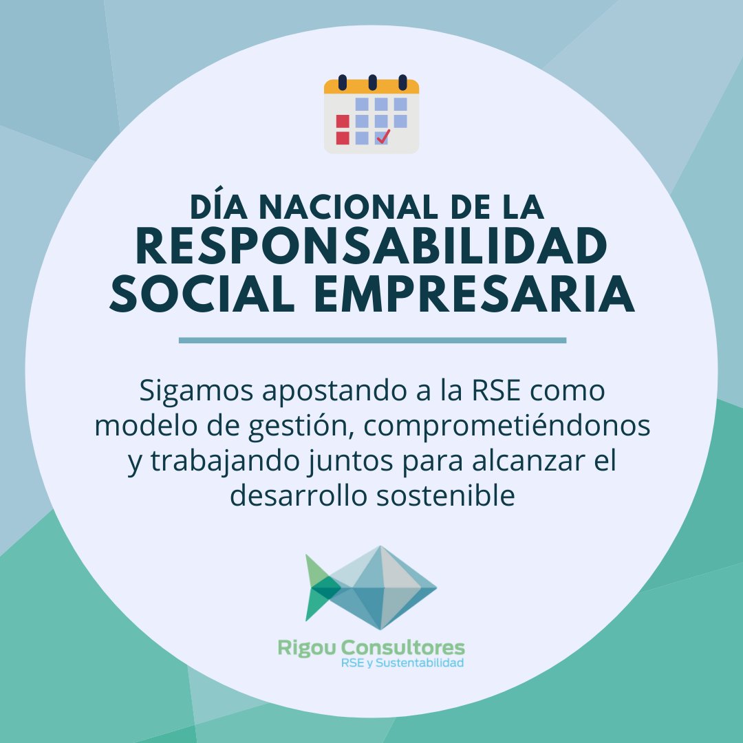 rigouconsultora's tweet photo. 🗓 Día Nacional de la #RSE https://t.co/idbAIM4g9R