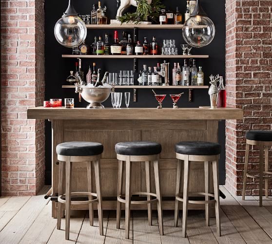 Choose one: home bar area