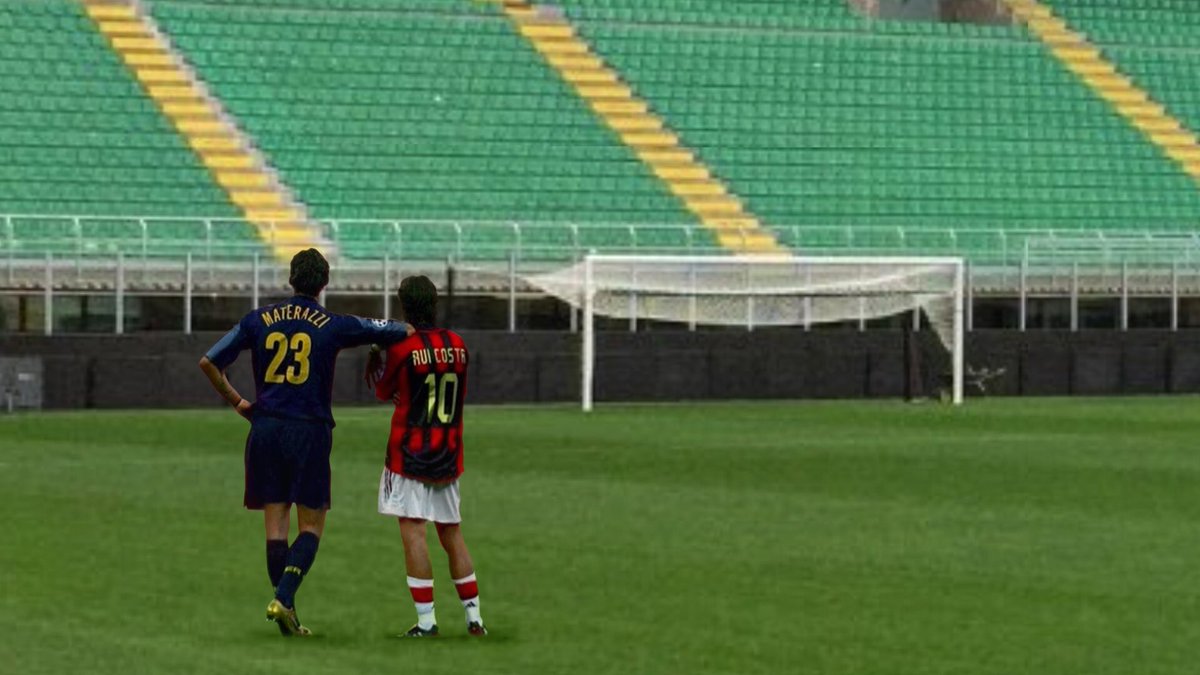 Football Behind Closed DoorsNo.10 - Materazzi x Rui Costa