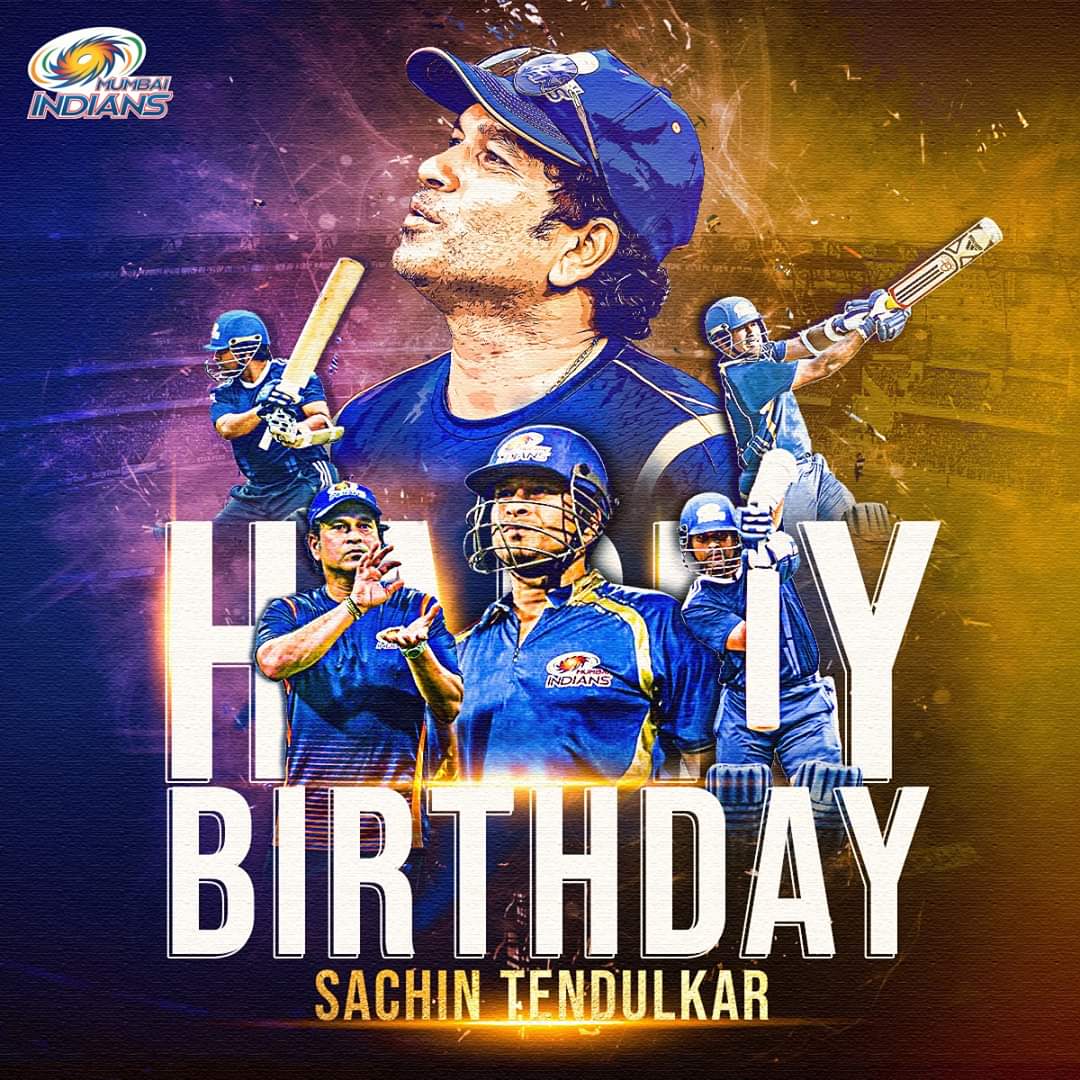  Happy birthday, Master  Sachin Tendulkar 