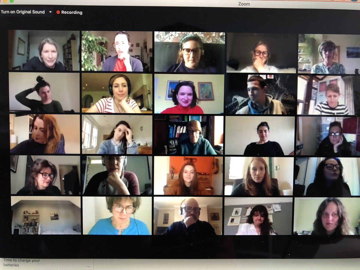 jasalexthompson's tweet photo. #NECultureSocial Zoom meeting with some of the finest creative minds of our generation. And me. https://t.co/g3DEWm4QRP