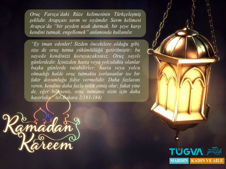 🌸 Ramazan'ın tüm İslam alemine ve insanlığa hayırlar getirmesi temennisiyle...
#OruçArınmadır