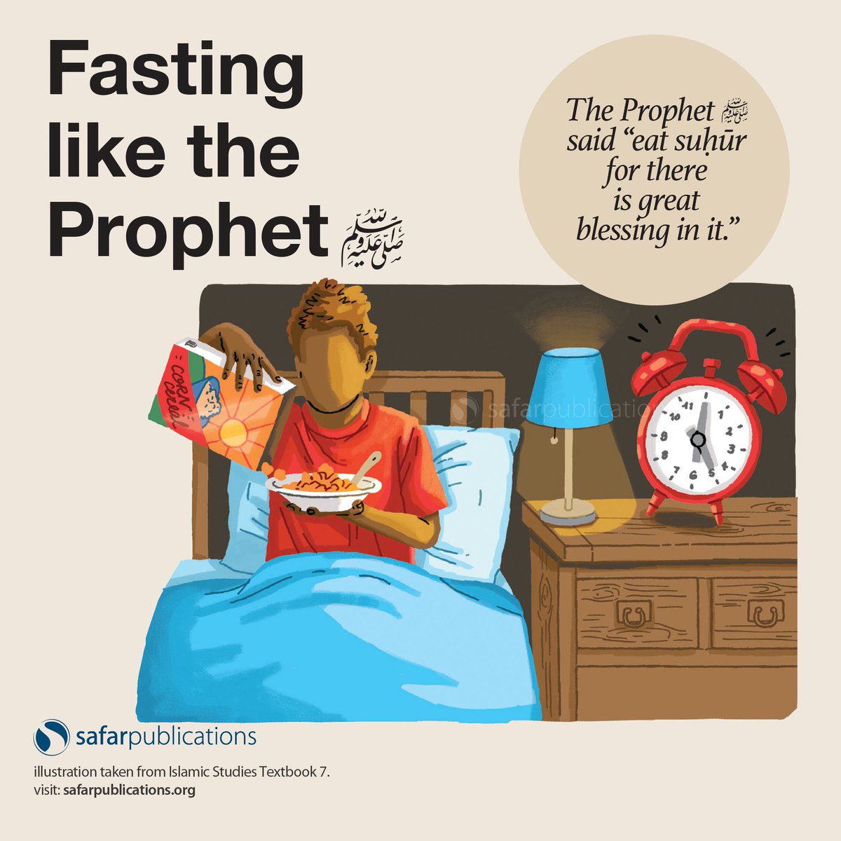 SafarAcademy's tweet photo. Fasting like the Prophet ﷺ 

#RamadanMubarak https://t.co/AGwPJjXOFG
