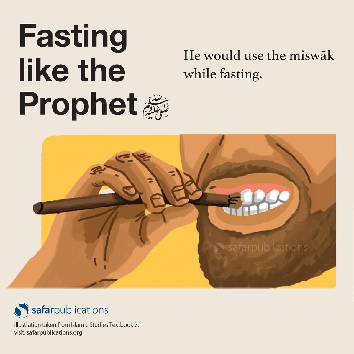 SafarAcademy's tweet photo. Fasting like the Prophet ﷺ 

#RamadanMubarak https://t.co/AGwPJjXOFG