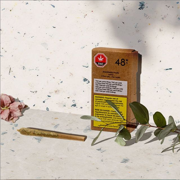 friendlystrnger's tweet photo. Another evening with me, myself, and high. Got that "joint is already rolled" feeling, thanks @48Nrth

From the Menu
Grandaddy Purple Pre-Rolls
THC 17-23% • CBD 2% • Indica

#FriendlyStranger #48North #joint #ThursdayThoughts #GrandaddyPurple #Indica #Preroll #CannabisCommunity https://t.co/bntPZZjwuk