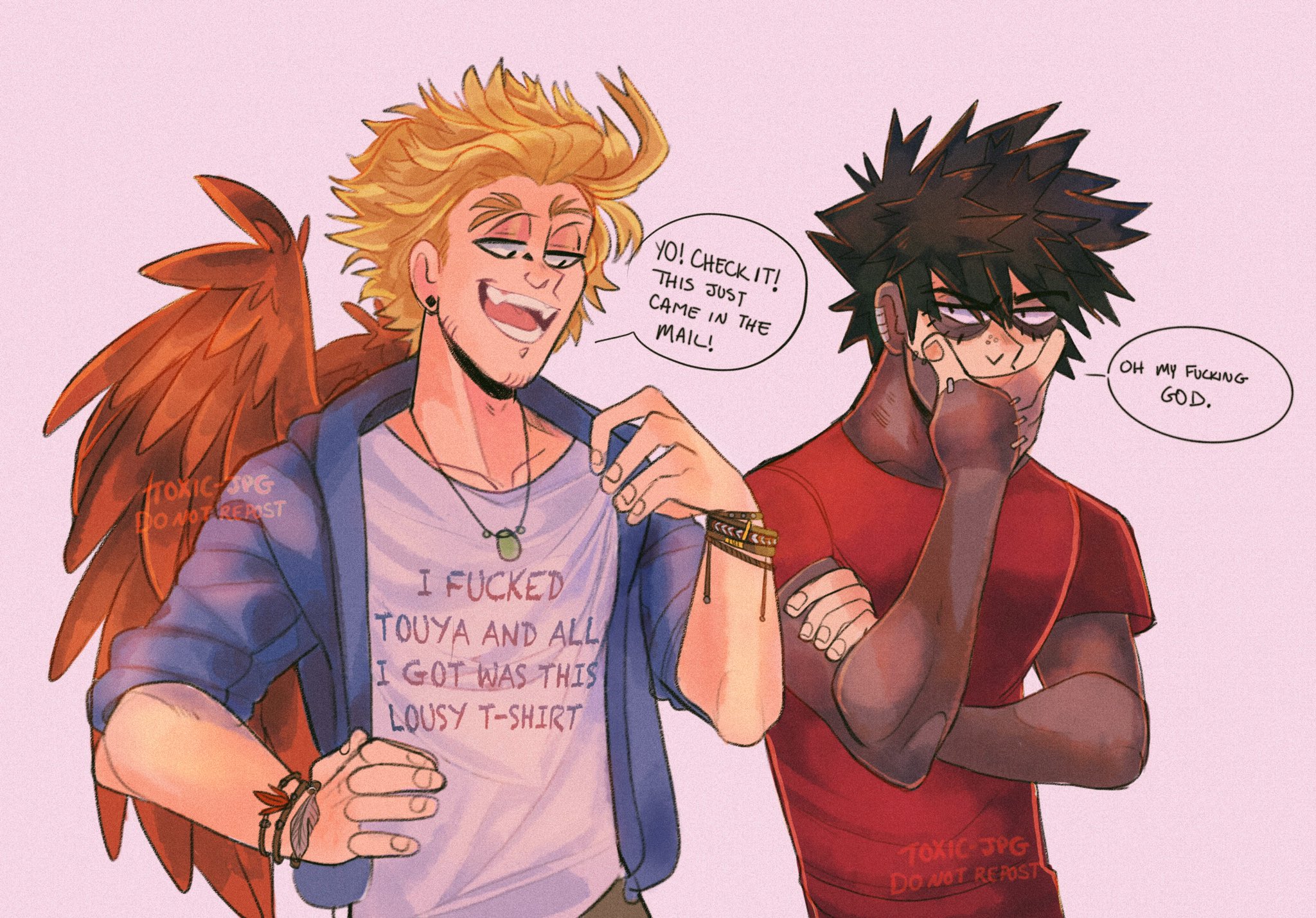 “One of Hawk's best online purchases #bnha #dabihawks #hawks #dabi #...