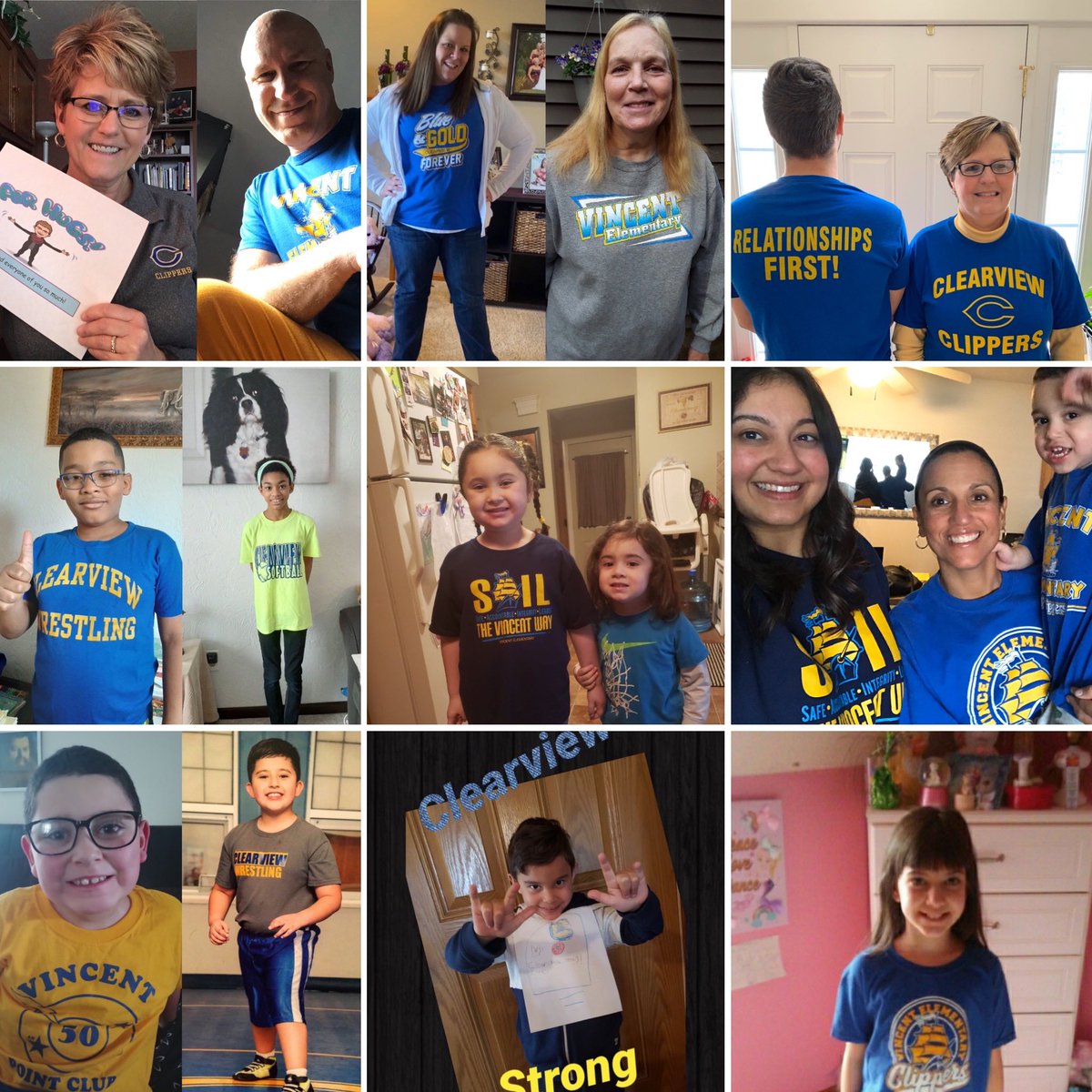 lstark25's tweet photo. Theme Day: We are #ClearviewStrong @PaulKishEdu @faziojennifer5 https://t.co/p00Soc3s4S