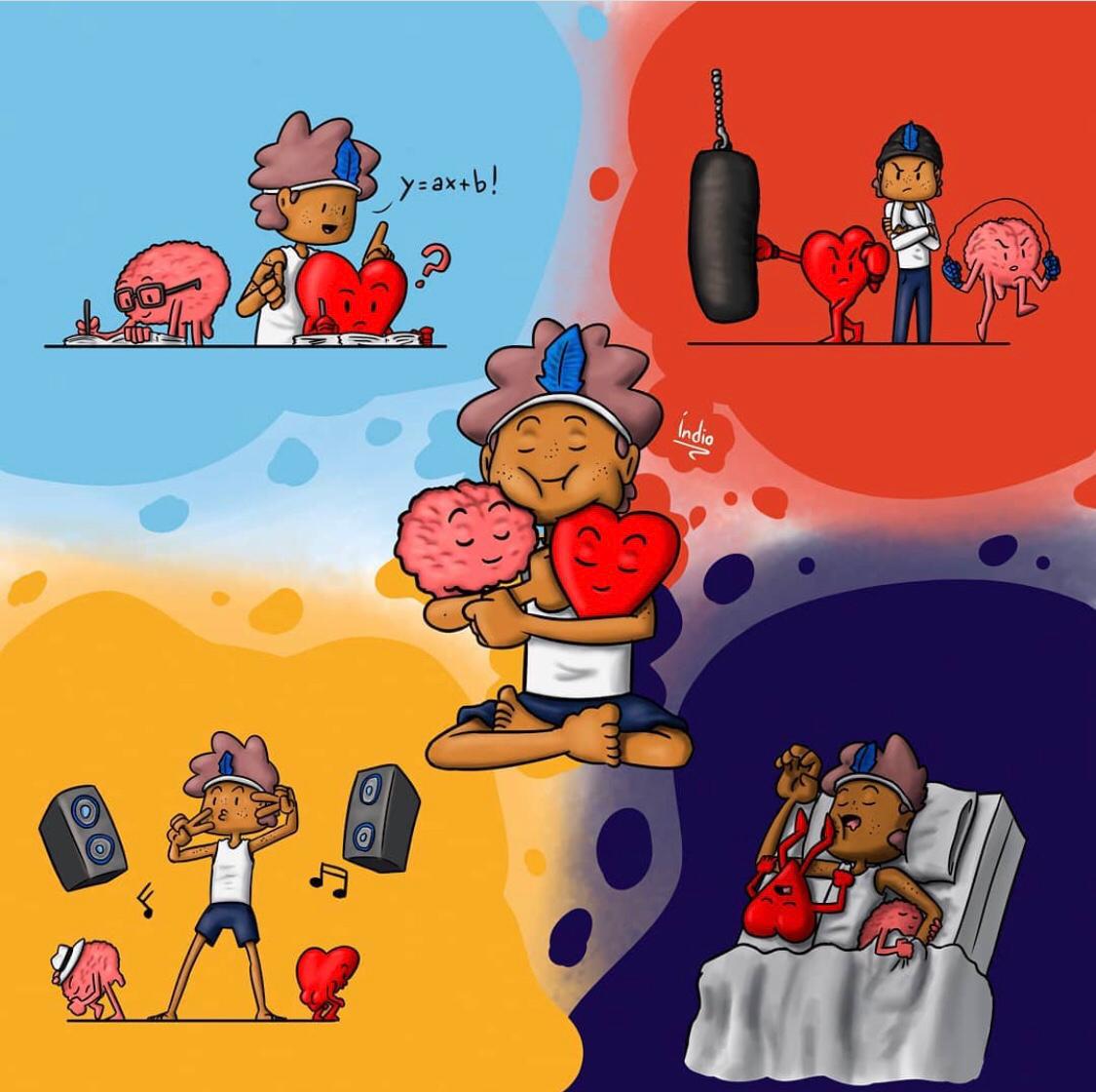 RedeNami's tweet photo. Chegamos na última semana da Campanha de Desenhos da #RedeNAMI no combate ao Coronavírus. Os desenhos homenageados foram o da Larissa Teixeira, e do perfil "Um Índio Quase Ruivo". Agradecemos a todos nossos parceiros e artistas participantes da campanha nessas cinco semanas. https://t.co/E4zQSpQOmz