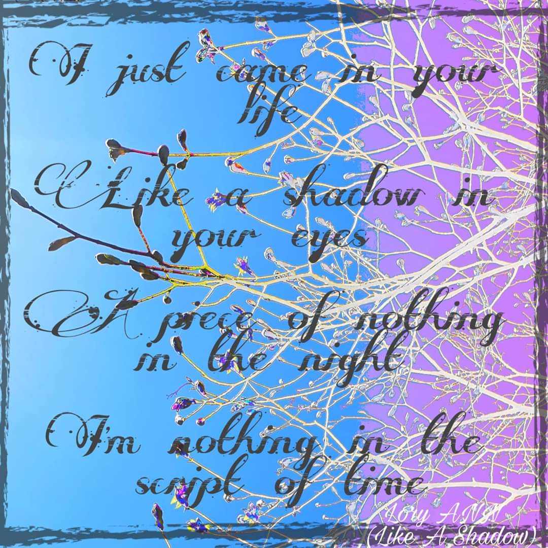 LoryANN_Lyrics's tweet photo. #LoryANN #LoryANNLyrics #LikeaShadow https://t.co/GVIIcnv3vH https://t.co/KHHwq8bt2I