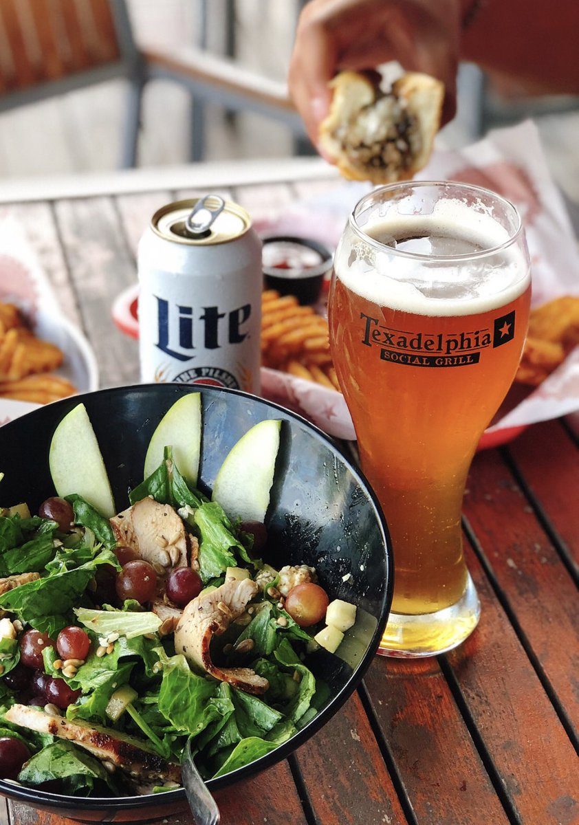 Cheesteaks, salads, and beer all to-go! Give us a call 405-208-4000 or order on door dash!