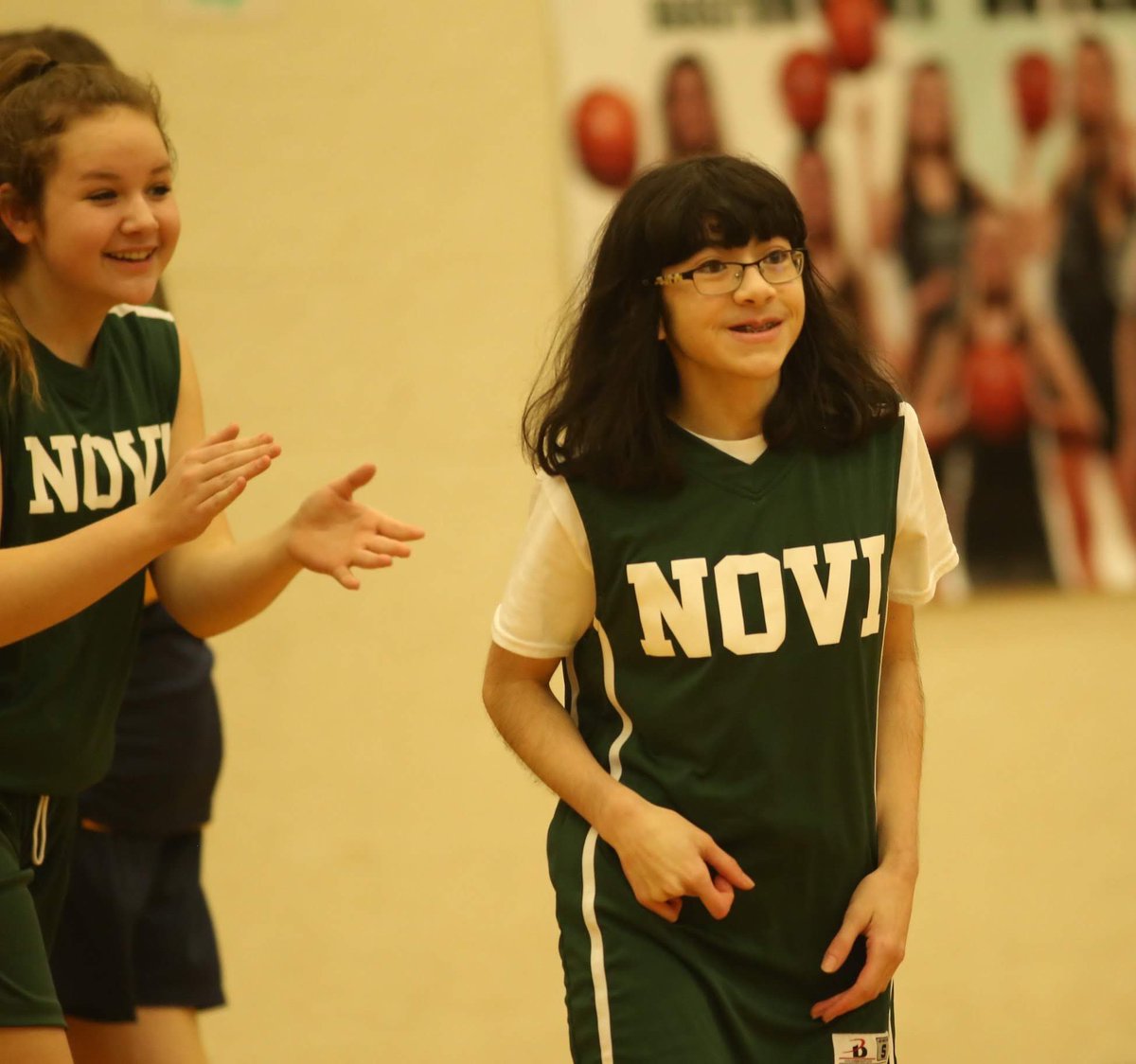 NCSD's tweet photo. Congrats to Madi, who was named a finalist for Girls Special Olympics Athlete of the Year for the @freeppreps Sports Awards. #NoviPride #WhyNovi #NoviTogether #Novi4All https://t.co/mzM1dEExa2