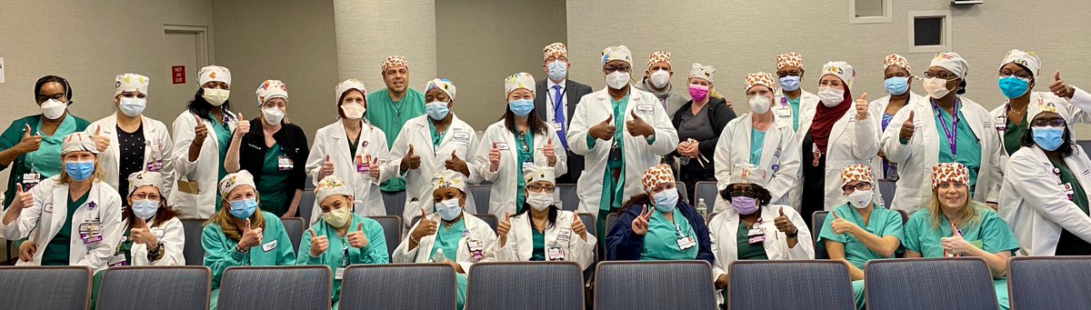 Yesterday, during this time of crisis, we celebrated our Nurse Leaders <a href="/NYULangoneBK/">NYU Langone in Brooklyn</a>. They are #NYTough and #NYULangoneHeroes as they continue to battle #Covid_19 every day during this #Pandemic. Check out their #superhero caps!