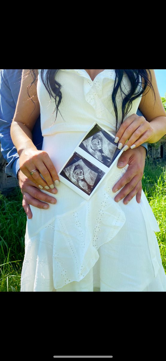kaitlynsnead's tweet photo. Not gonna be the only one calling him daddy anymore. Our little hunny will be in October. https://t.co/yJaM92X77y