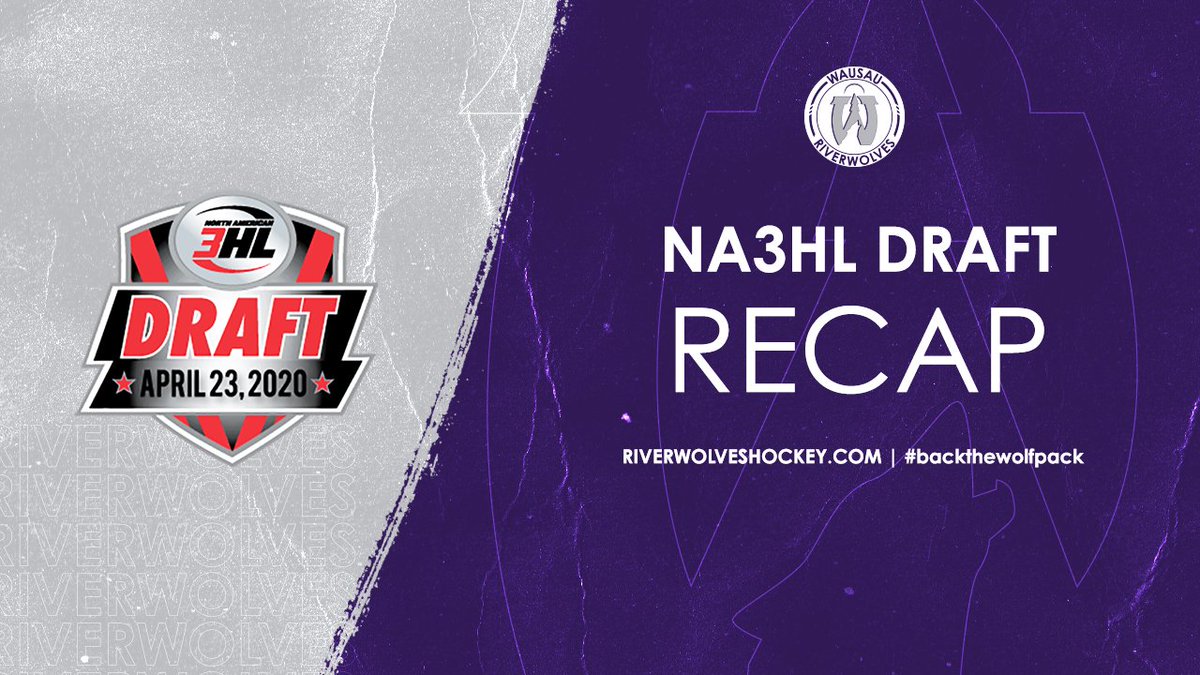 WausauCyclones's tweet photo. 2020 @NA3HL Draft is in the books. Learn more about the RiverWolves selections below.
#welcometothewolfpack | #wolvesdraft
Recap⬇️
https://t.co/g6Fs5UJN8j https://t.co/oya2XqukSn