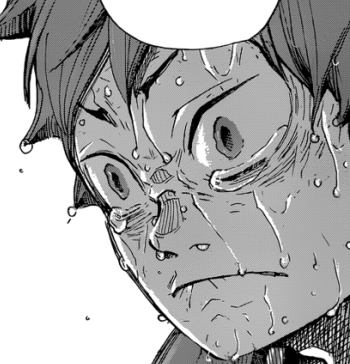he's dealt with loss from the start. but something that’s never been cast in doubt before was whether or not he’d even be GIVEN this chance to lose. this panel reaches into your chest and tears your heart out, because we’re seeing what happens when /that’s/ ripped away from him.