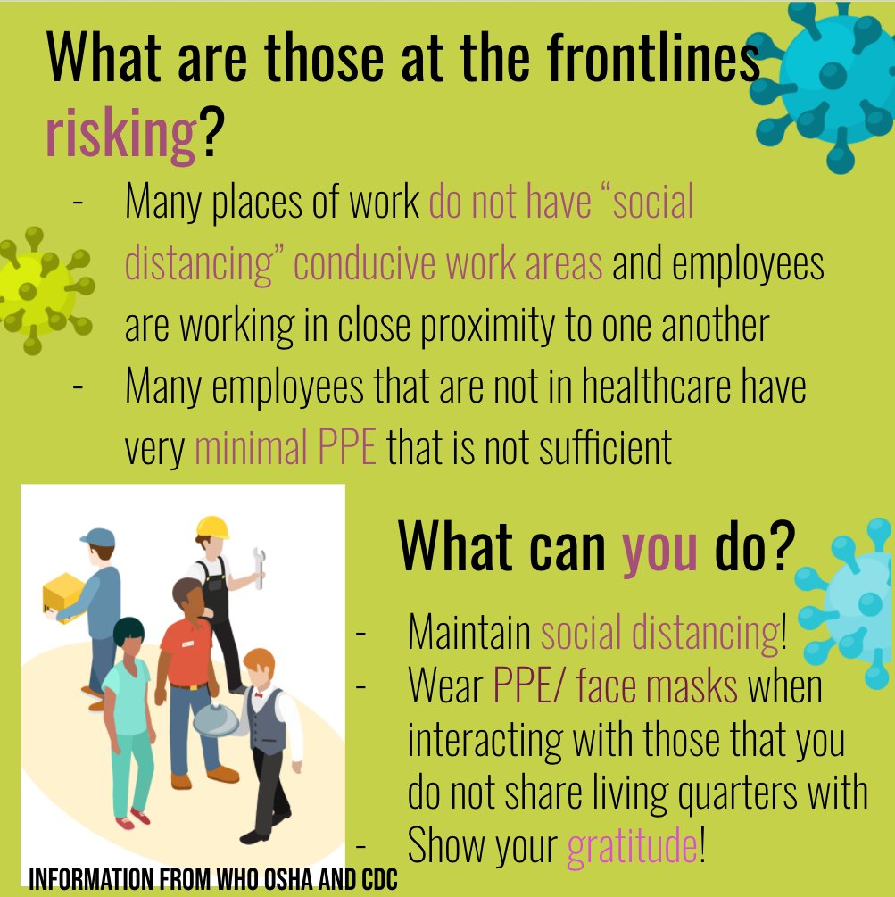RxAlmanac's tweet photo. In todays post we would like to take a moment to recognize those individuals that are serving at the front lines. What are some risks they are facing and what can you do to help?  #coronavirus #Covid_19  #FrontLineHeroes https://t.co/krdsAYTmNZ