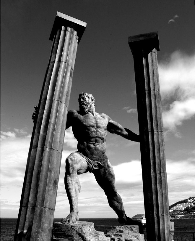 In the ancient world, 'The Pillars of Hercules' marked the edge of the then-known world and the limits of human knowledge. A Renaissance legend says the pillars bore the warning Ne plus ultra ("nothing further beyond") as caution to sailors not to venture beyond them.