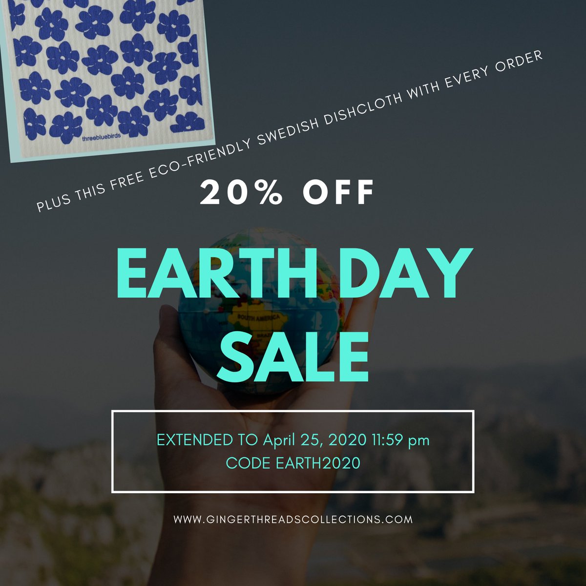 ginger_threads's tweet image. Check out our Earth Day and Fashion Revolution week sale! Super cute gift ideas for the mamas in your life too! #EarthDay50 #FashionRevolutionWeek #WhoMadeMyClothes #carewhatyouwear #gingered