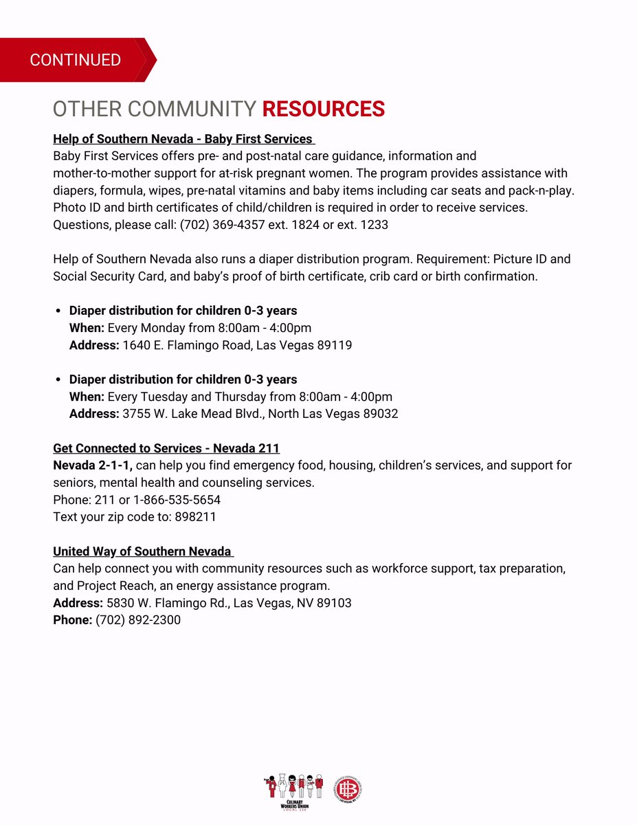 mothers in need of baby items