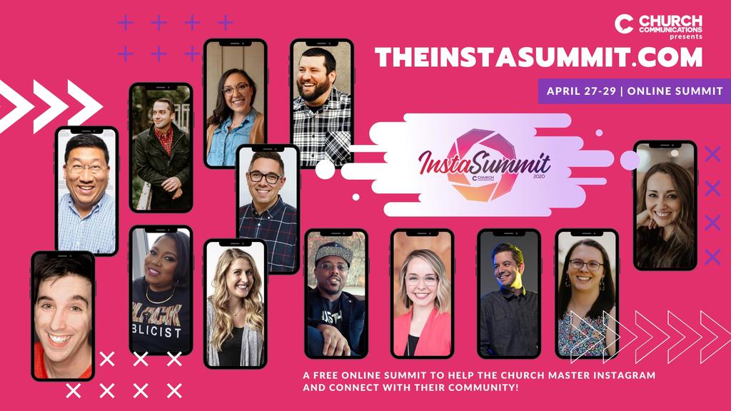 DustinWStout's tweet photo. Free online summit all about #Instagram! (for churches)
#InstaSummit2020 is May 19-21 & it's FREE! Lot's of great speakers:
- @katiejallred
- @natchilazarus
- @TheSethMuse
- @meaganlouise
- @HaleyVeturis
Oh, and me too. π
Get your free ticket now! https://t.co/HmDOctjl0Y https://t.co/I57gQfIK5O