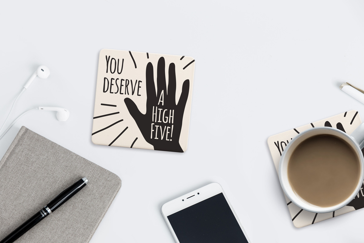 YOU DESERVE A HIGH FIVE! #NationalHighFiveDay is a holiday about giving high-fives and spreading good vibes. Since we can't give *actual* high fives right now (social distancing and all...) your mission is to tag five people you can't wait to high five when this is all over!