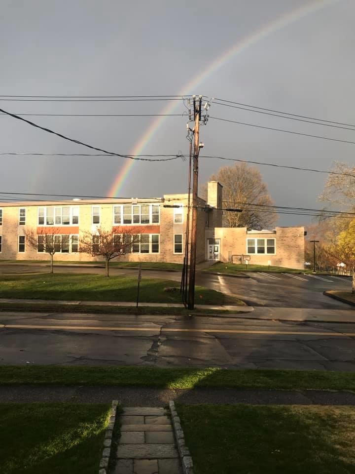 Breathtaking sight over PDS...☁️🌈🌞
Thank you PDS families!!!💞
