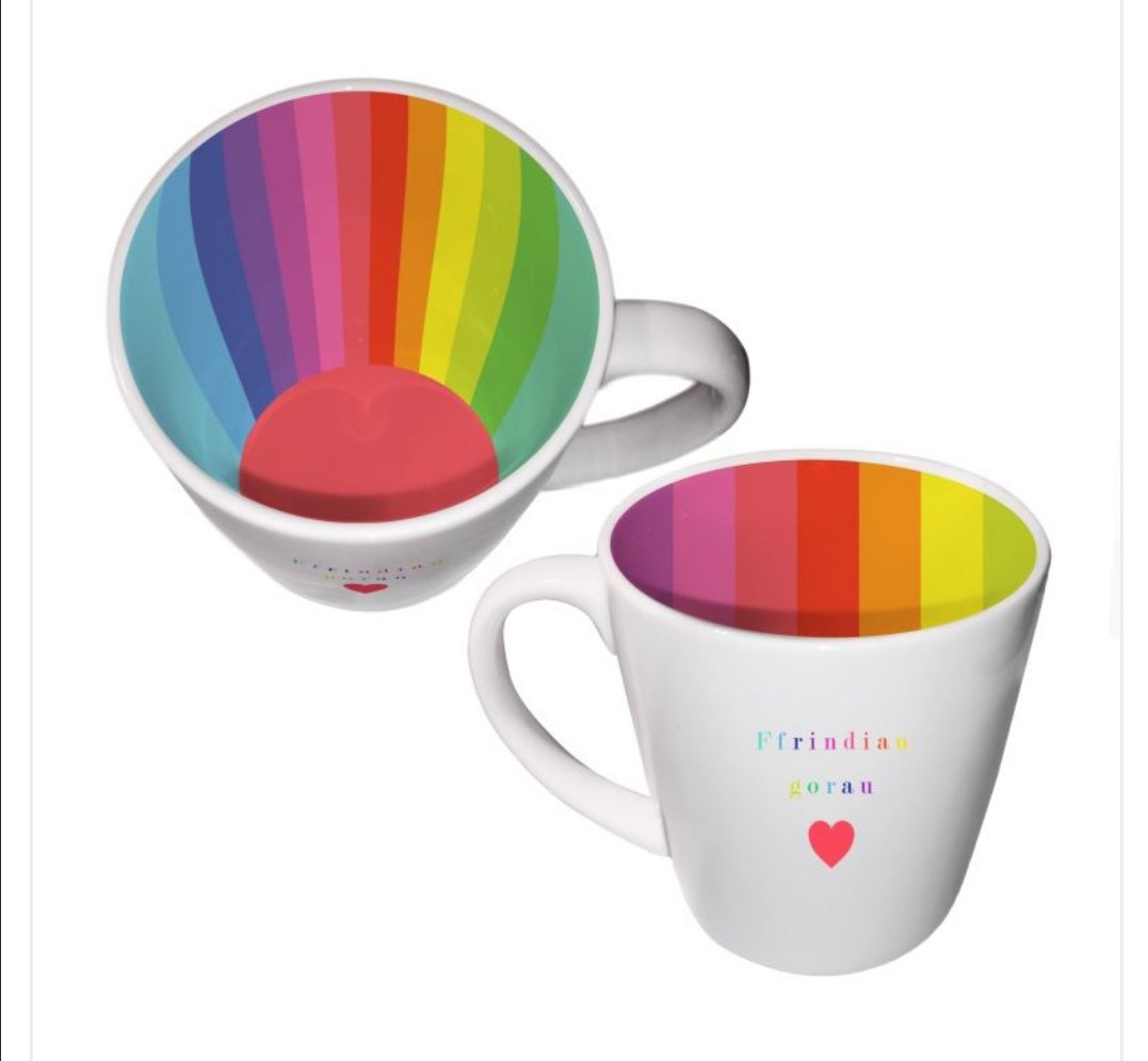 cuckoos_nest's tweet photo. 🌈🌈RAINBOW MUGS BACK IN STOCK 🌈🌈
A little gift to those you are missing..
*Ffrindiau Gorau
*When it rains look for rainbows.. 
*Best friends forever
Gift boxed with message of your choice and can de delivered straight to the lucky recipient!
£9.50 or £12.50 inc postage. https://t.co/vyDDnAGYyi