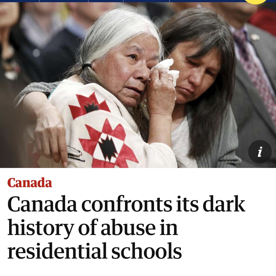 this article highlights just a couple of experiences in residential schools, big tw for rape and abuse in this one https://amp.theguardian.com/world/2015/jun/06/canada-dark-of-history-residential-schools