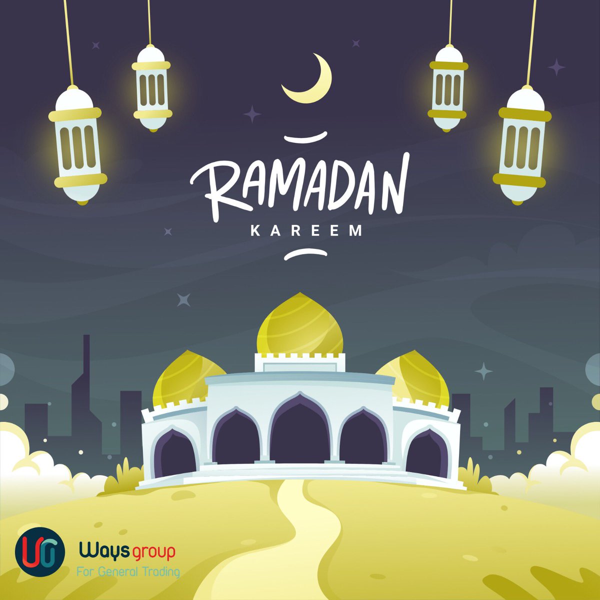 waysgroup's tweet image. كل عام وأنتم بخير  مبارك علي الامة الاسلامية و العربية حلول شهر رمضان المبارك اعاده الله علينا بالخير و البركات  #شهر_رمضان