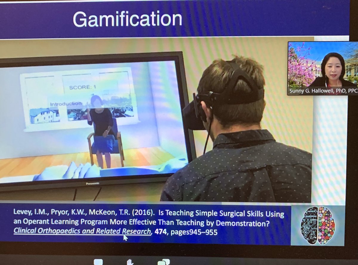 Pilot data shows students view #VR as realistic, allows them to implement appropriate interventions, gain confident mastery, and is a suitable &amp; strategic method for med admin skill acquisition <a href="/SGHallowell/">SG Hallowell, PhD</a> <a href="/JonasImpact/">Jonas Philanthropies</a> <a href="/RWJF/">RWJF</a> <a href="/JNJInnovation/">Johnson & Johnson Innovation</a> <a href="/DrexelCCI/">Drexel College of Computing & Informatics</a>