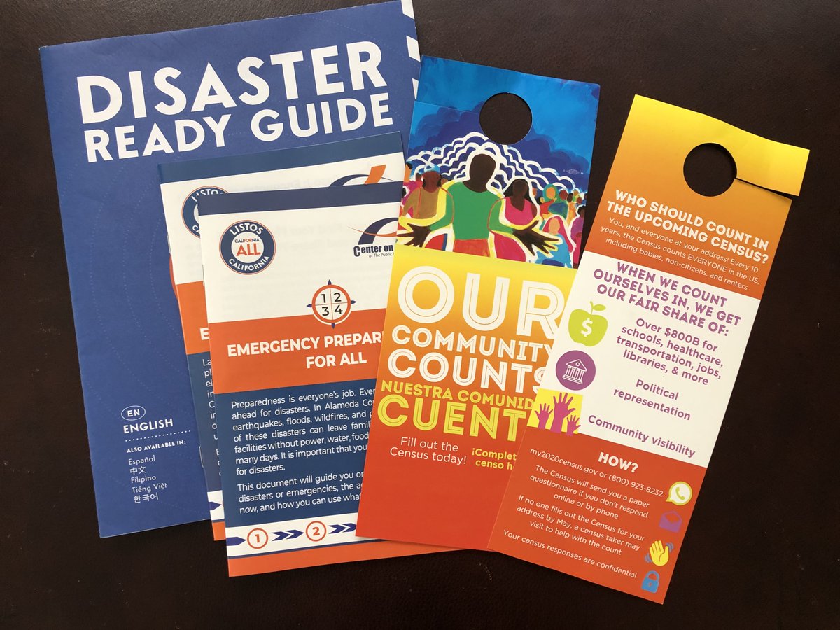 OaklandRising's tweet photo. This morning we handed out 300 emergency preparedness packets to families at Garfield Elementary. Thx @CURYJ & volunteers! Thank you @_BayRising & Alameda County Emergency Preparedness for the materials. Volunteer next week, email us at info@oaklandrising.org
#OurCommunityCounts https://t.co/mSx2IzGY5p