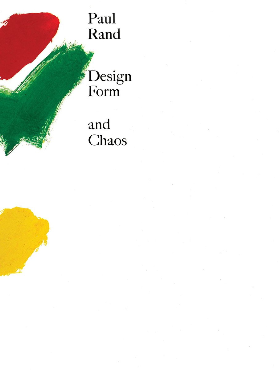 10. Design, Form & Chaos by Paul RandChinese title is actually "The Significance of Design: Paul Rand on Design, Form & Chaos" so I guess this is the ENG equivalent? Paul Rand's an advertising pioneer & his works are still influential in the design industry up until today