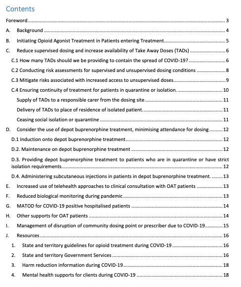SArunogiri's tweet photo. National #MATOD #OAT #opioid treatment during #COVID19
Great to be a part of this interim guidance document- hard work led by Prof Nick Lintzeris, Dr Vicky Hayes @RACP

For clinicians by clinicians, this promotes flexibility, patient-centred care, access.
https://t.co/2j0LpS9t6T https://t.co/Ns0tt13Pqw